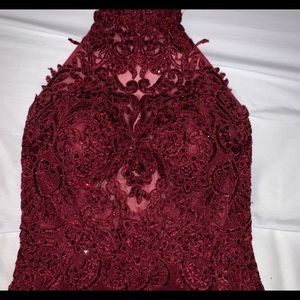 Red Sherri Hill dress